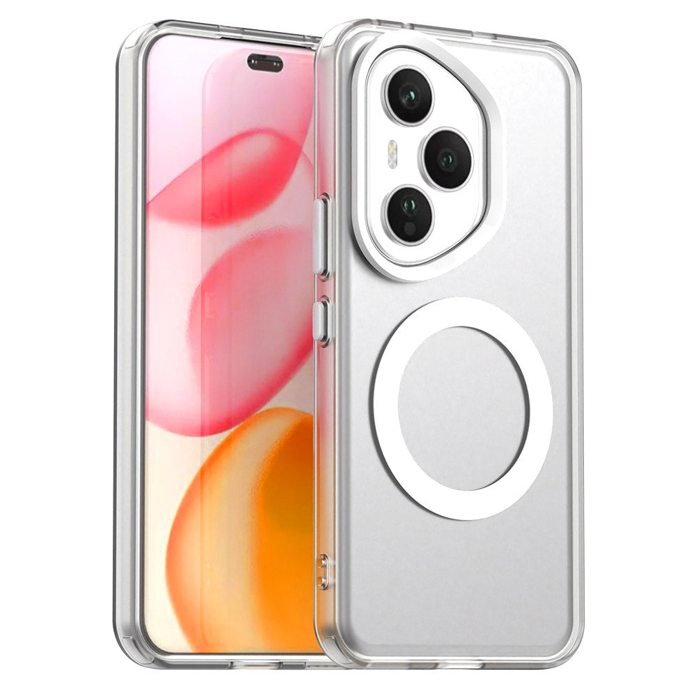 MagSafe pouzdro pro Honor 400 Pro, Techsuit, CandyCase, bílé