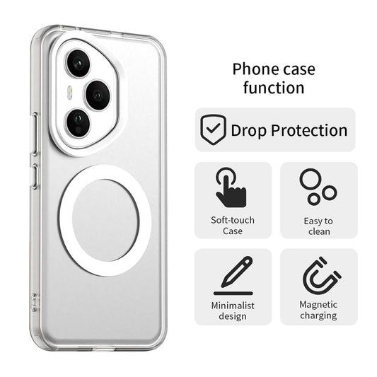 MagSafe pouzdro pro Honor 400 Pro, Techsuit, CandyCase, bílé