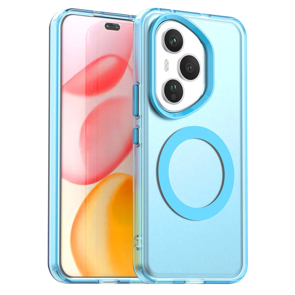 MagSafe pouzdro pro Honor 400 Pro, Techsuit, CandyCase, modrá