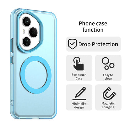 MagSafe pouzdro pro Honor 400 Pro, Techsuit, CandyCase, modrá