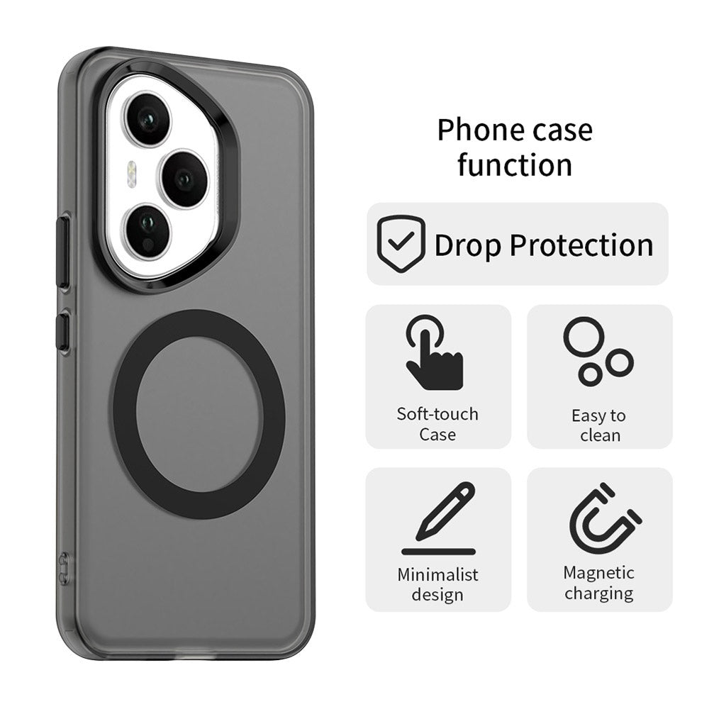 MagSafe pouzdro pro Honor 400 Pro, Techsuit, CandyCase, černé