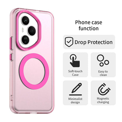 MagSafe pouzdro pro Honor 400 Pro, Techsuit, CandyCase, Růžová