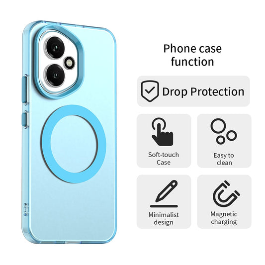 MagSafe pouzdro pro Honor 400, Techsuit, CandyCase, modré