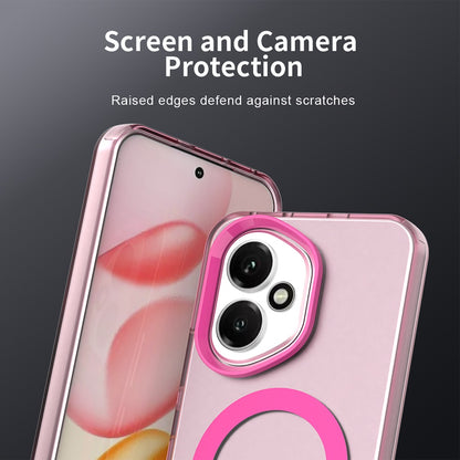 MagSafe pouzdro pro Honor 400, Techsuit, CandyCase, Růžová