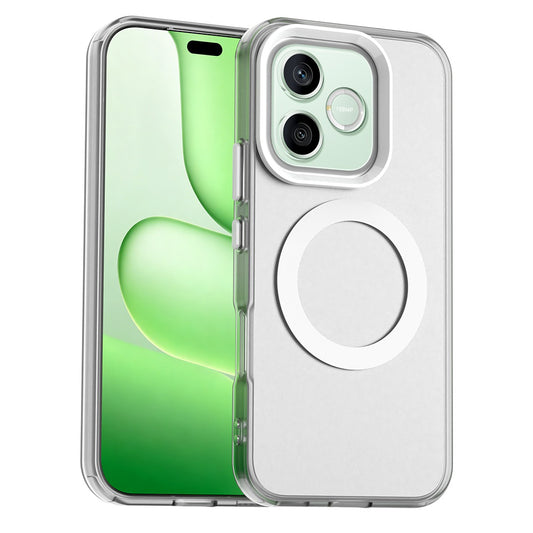 MagSafe pouzdro pro Honor 600 Lite, Techsuit, CandyCase, bílé