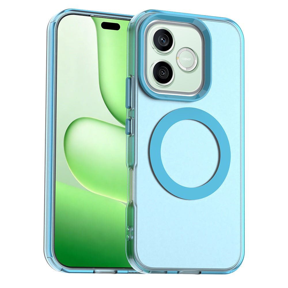 MagSafe Case for Honor 600 Lite, Techsuit, CandyCase, Blue