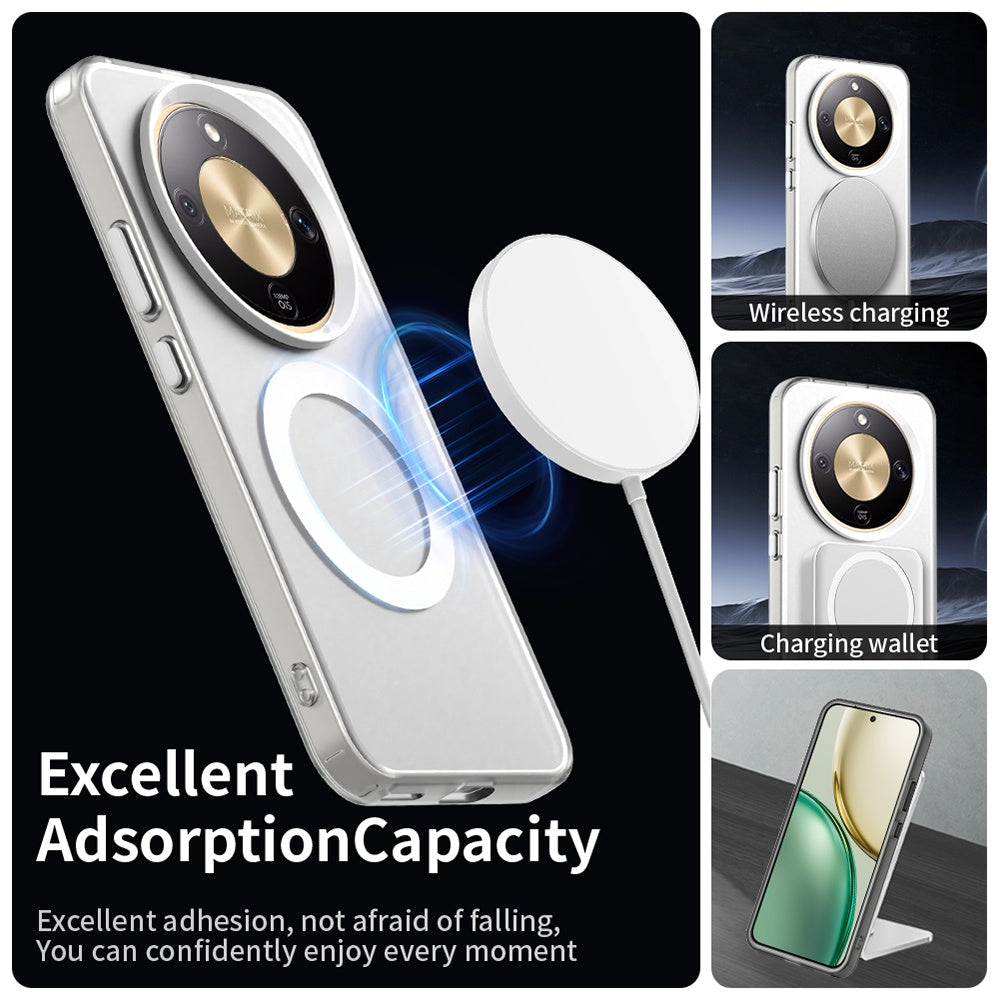 Pouzdro MagSafe pro Honor Magic8 Lite, Techsuit, CandyCase, Bílá