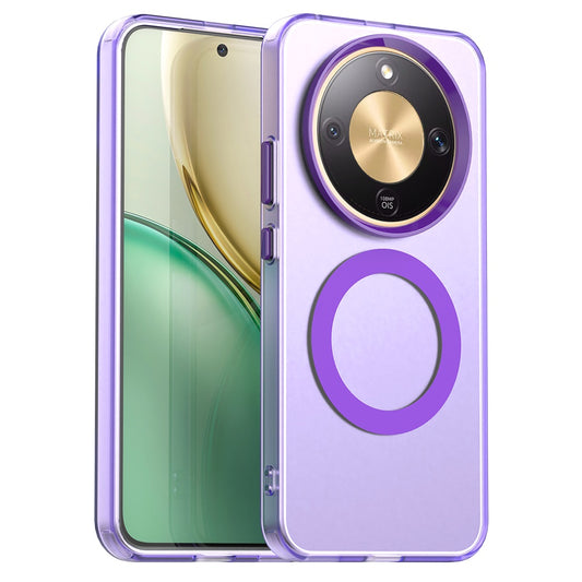 Pouzdro MagSafe pro Honor Magic8 Lite, Techsuit, CandyCase, Fialové