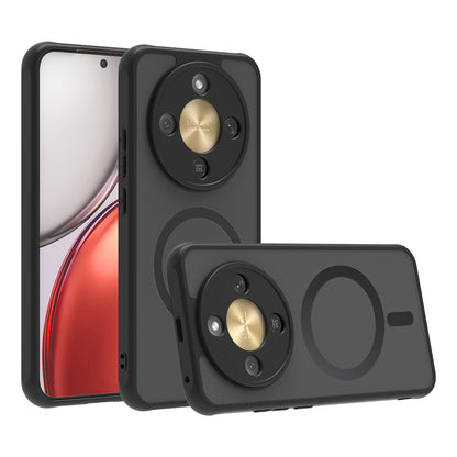 Pouzdro MagSafe pro Honor Magic8 Lite, Techsuit, HaloFrost II, Černá