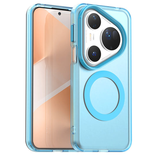 MagSafe pouzdro pro Huawei Pura 80 Ultra, Techsuit, CandyCase, Modrá
