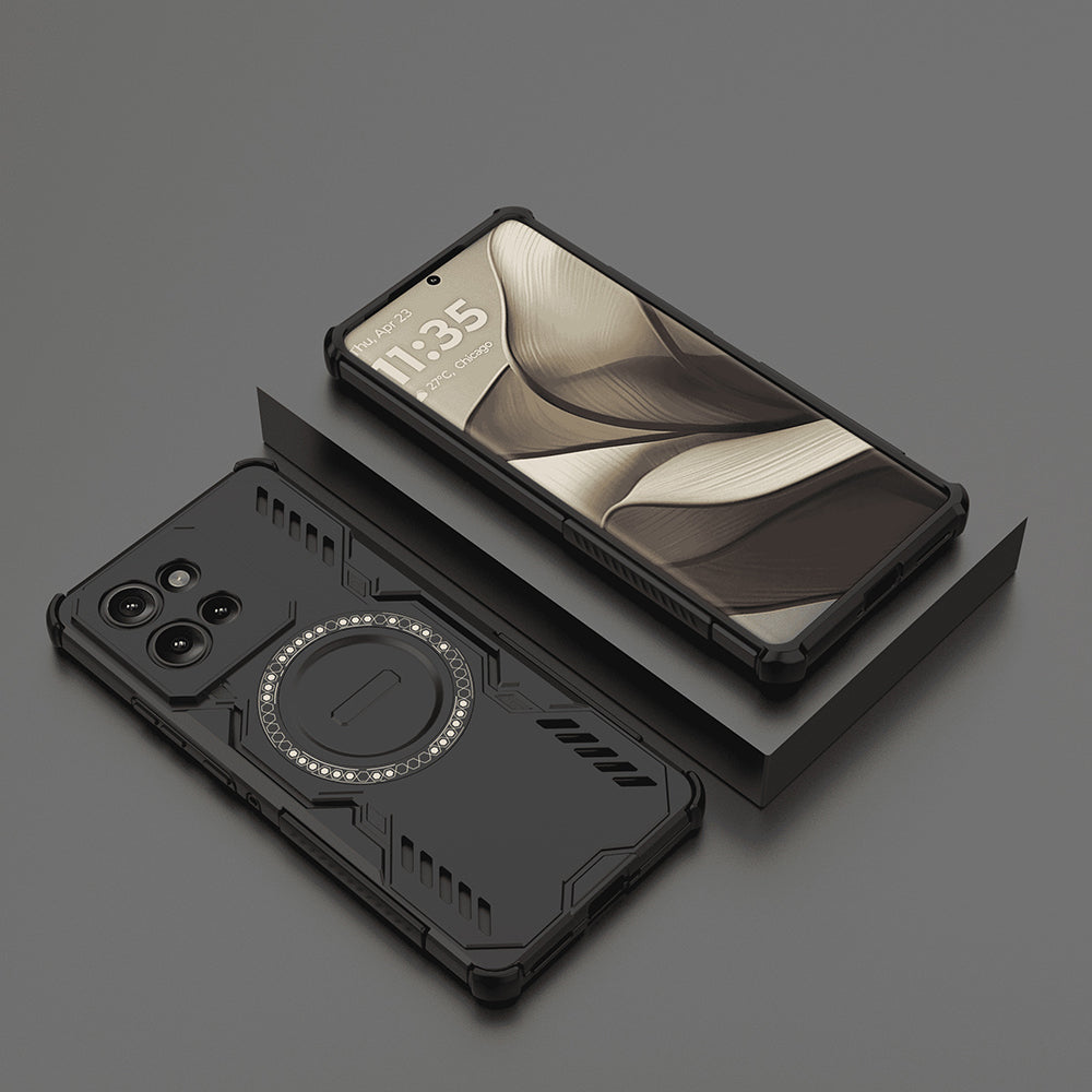 MagSafe pouzdro pro Motorola Edge 50, Techsuit, ArmorMag, černé