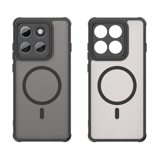 Pouzdro MagSafe pro Motorola Edge 60 Pro, Techsuit, HaloFrost II, Zelená