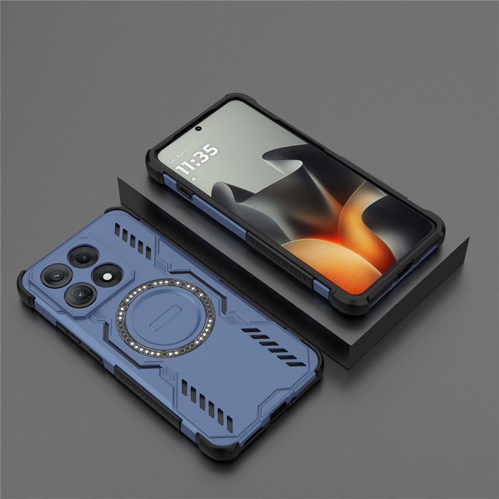 MagSafe pouzdro pro Motorola Edge 70 Max, Techsuit, ArmorMag, modré