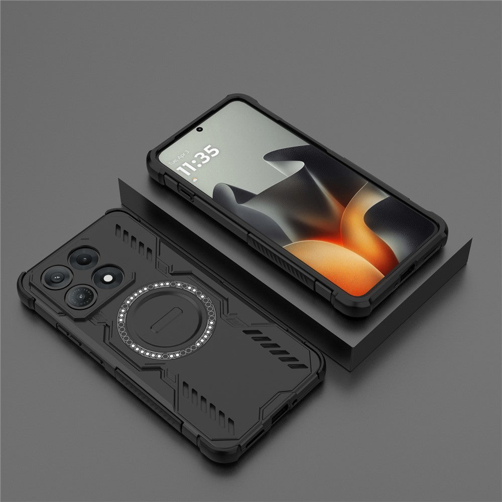 MagSafe pouzdro pro Motorola Edge 70 Max, Techsuit, ArmorMag, černé