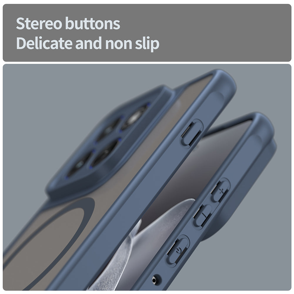 Pouzdro MagSafe pro Motorola Edge 70, Techsuit, HaloFrost II, Námořnická modř