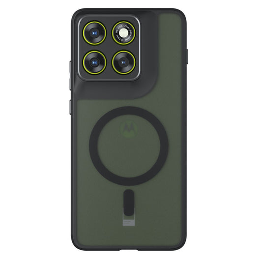 Pouzdro MagSafe pro Motorola Edge 70, Techsuit, PureFrost, Saténově černé