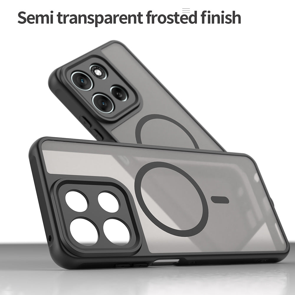 MagSafe pouzdro pro Motorola Moto G56, Techsuit, HaloFrost II, černé