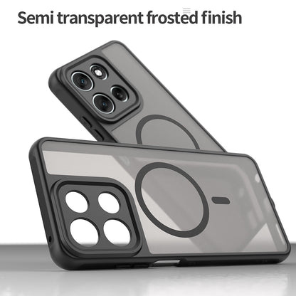 MagSafe pouzdro pro Motorola Moto G56, Techsuit, HaloFrost II, černé
