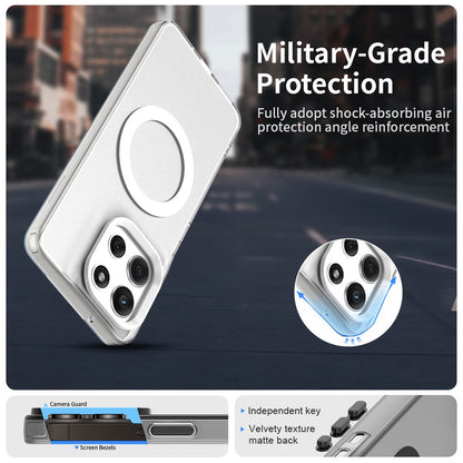 Pouzdro MagSafe pro Motorola Moto G86, Techsuit, CandyCase, Bílá