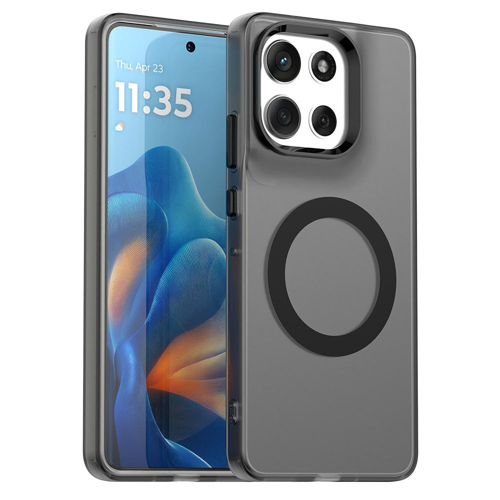 MagSafe Case for Motorola Moto G86, Techsuit, CandyCase, Black