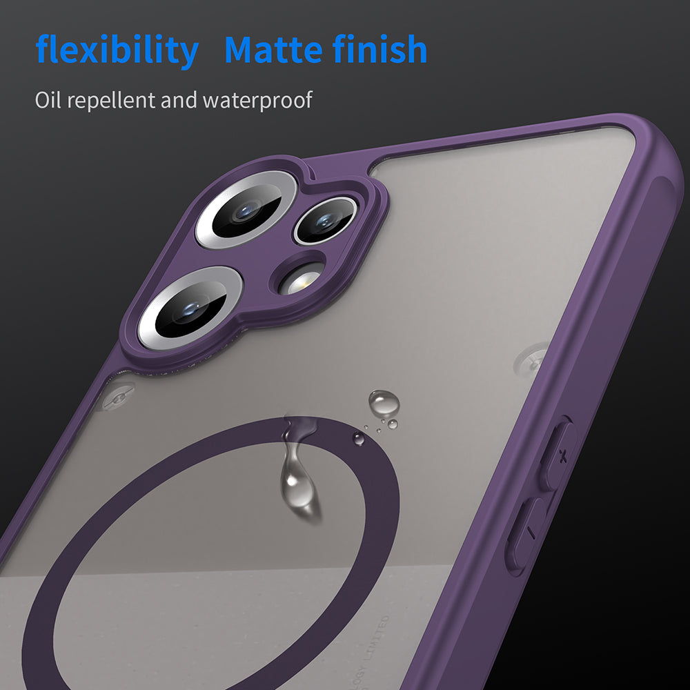 MagSafe pouzdro pro Nothing CMF Phone 2 Pro, Techsuit, HaloFrost II, fialové