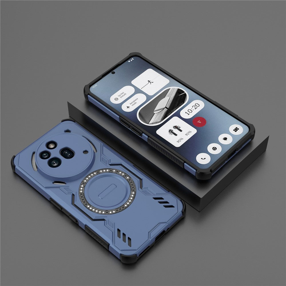 MagSafe pouzdro pro Nothing Phone (3a) Pro, Techsuit, ArmorMag, modré