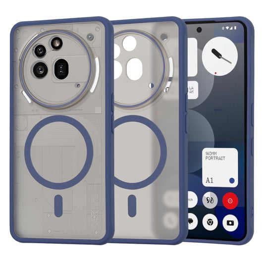 MagSafe pouzdro pro Nothing Phone (3a) Pro, Techsuit, HaloFrost, Tmavě modrá