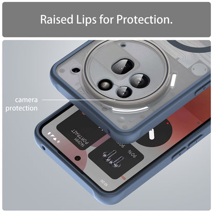 MagSafe pouzdro pro Nothing Phone (3a) Pro, Techsuit, HaloFrost II, Tmavě modrá