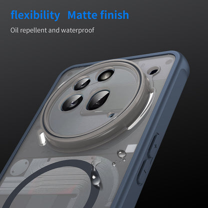 MagSafe pouzdro pro Nothing Phone (3a) Pro, Techsuit, HaloFrost II, Tmavě modrá