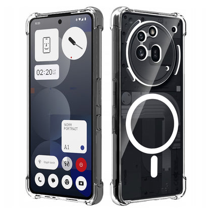 MagSafe pouzdro pro Nothing Phone (3a) Pro, Techsuit, nárazuvzdorné, průhledné