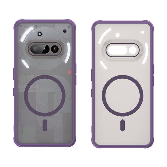 MagSafe pouzdro pro Nothing Phone (3a), Techsuit, HaloFrost II, fialové