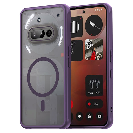 MagSafe pouzdro pro Nothing Phone (3a), Techsuit, HaloFrost II, fialové