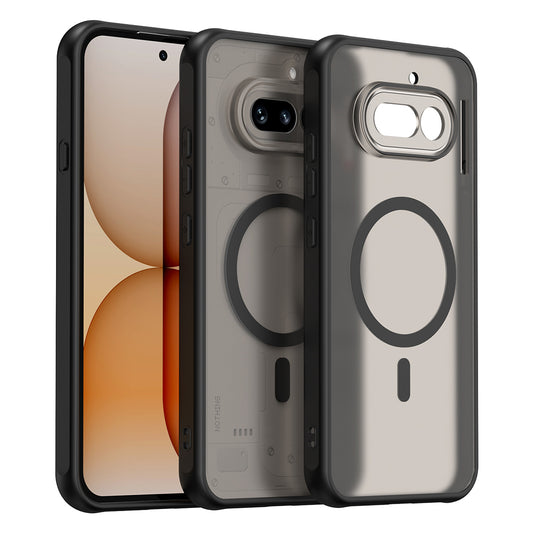 Pouzdro MagSafe pro Nothing Phone (4a) Pro, Techsuit, HaloFrost II, Černá