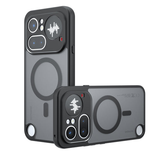 MagSafe pouzdro pro Nothing Phone (4a) Pro, Techsuit, PureFrost, Černá saténová