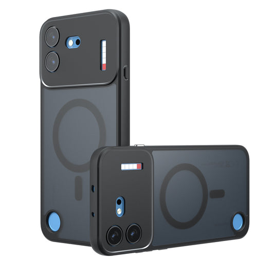 MagSafe pouzdro pro Nothing Phone (4b), Techsuit, PureFrost, Černá saténová
