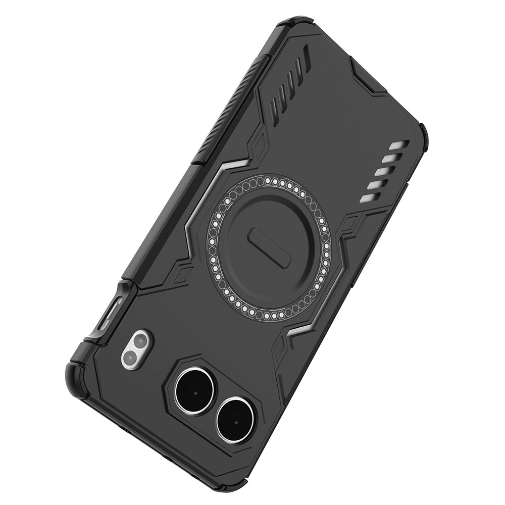 MagSafe pouzdro pro OnePlus Nord 4, Techsuit, ArmorMag, černé