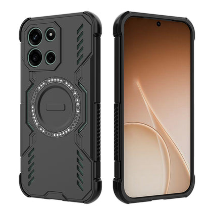 MagSafe pouzdro pro OnePlus Nord 6, Techsuit, ArmorMag, černé