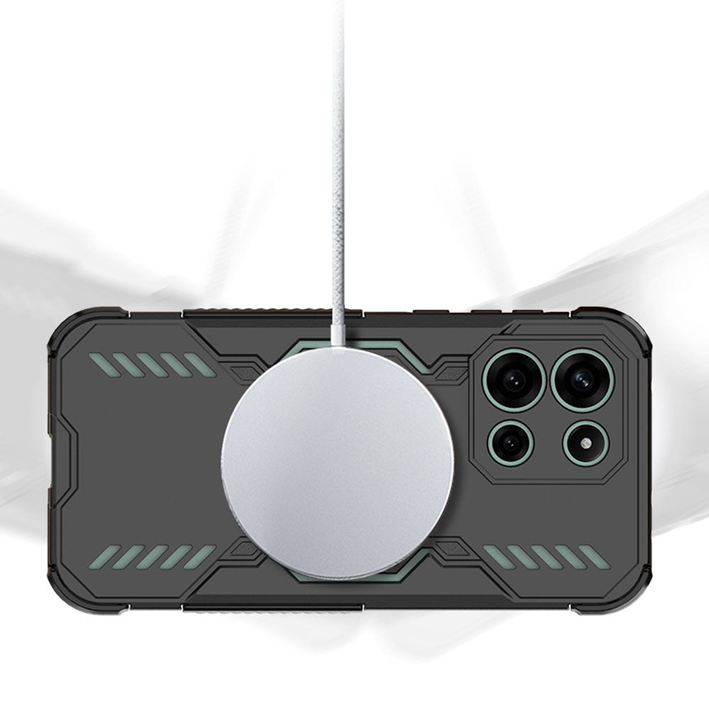 MagSafe pouzdro pro OnePlus Nord 6, Techsuit, ArmorMag, černé