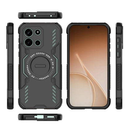 MagSafe pouzdro pro OnePlus Nord 6, Techsuit, ArmorMag, černé