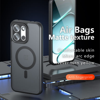 MagSafe pouzdro pro OnePlus Nord 6, Techsuit, PureFrost, Černá saténová