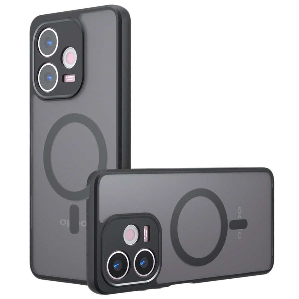 MagSafe pouzdro pro Oppo A5 Pro 4G / A5 Pro, Techsuit, PureFrost, černé