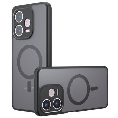 MagSafe pouzdro pro Oppo A5 Pro 4G / A5 Pro, Techsuit, PureFrost, černé