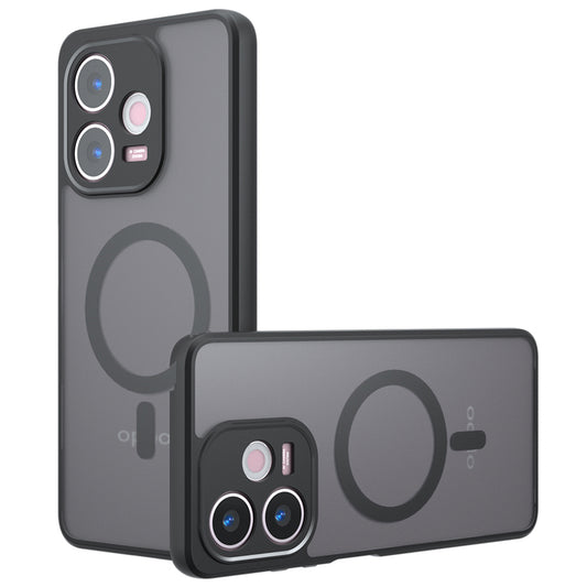MagSafe pouzdro pro Oppo A5 Pro 4G / A5 Pro, Techsuit, PureFrost, černé