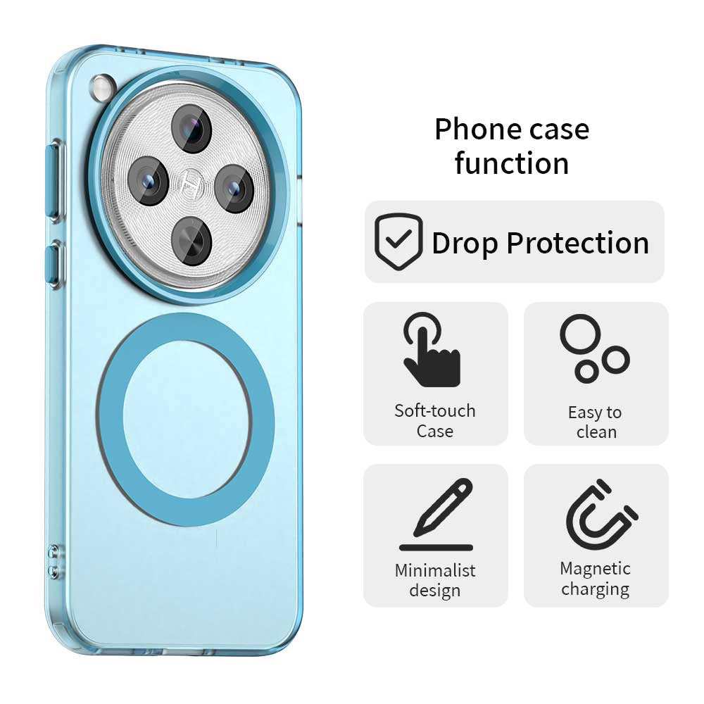 MagSafe pouzdro pro Oppo Find X8 Pro, Techsuit, CandyCase, modré