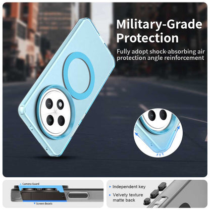 MagSafe pouzdro pro Oppo Reno12 FS 5G / Reno12 FS 4G / Reno12 F 4G / Reno12 F, Techsuit, CandyCase, Modrá