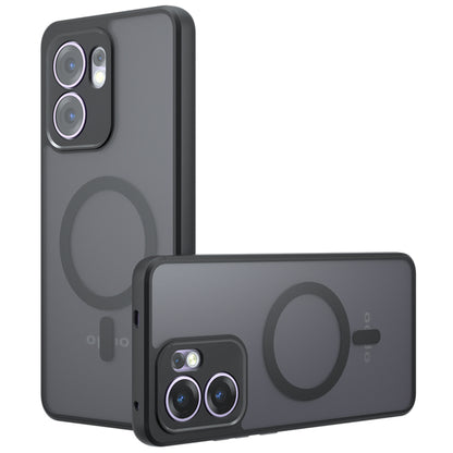MagSafe pouzdro pro Oppo Reno13 FS 5G / Reno13 F 4G / Reno13 F, Techsuit, PureFrost, černé