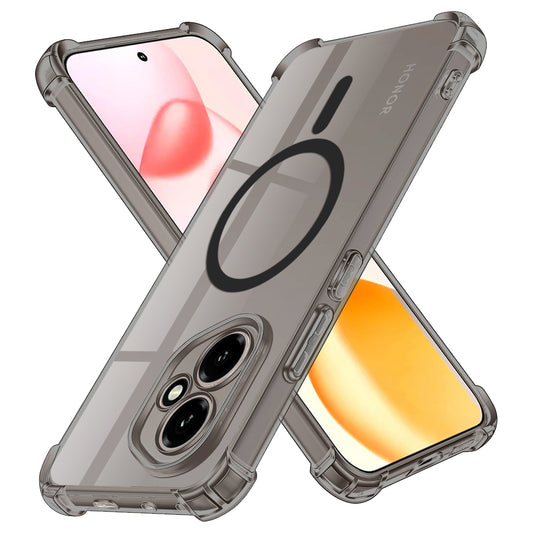 MagSafe pouzdro pro Oppo Reno13 FS 5G / Reno13 F 4G / Reno13 F, Techsuit, nárazuvzdorné průhledné, kouřové
