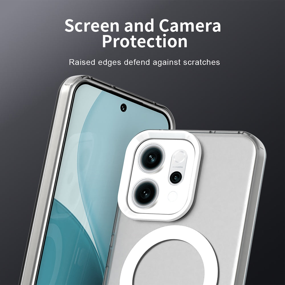 Pouzdro MagSafe pro Oppo Reno14, Techsuit, CandyCase, Bílá