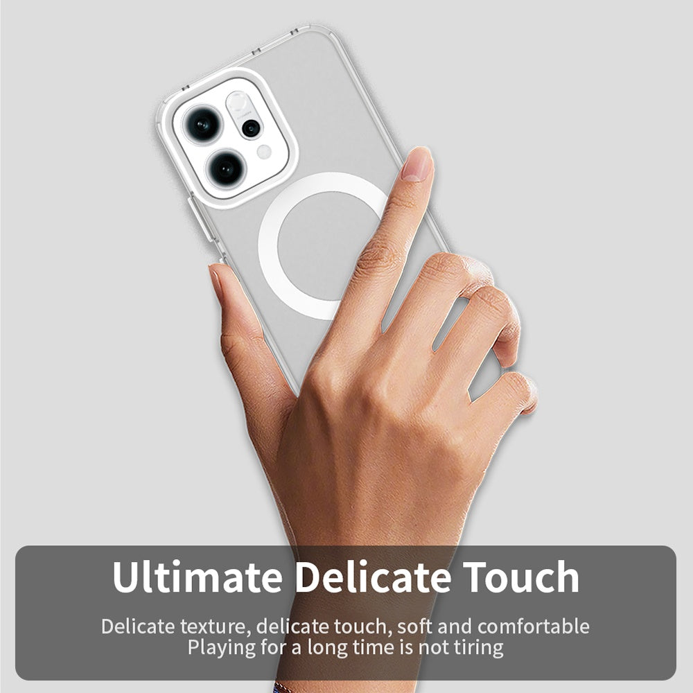 Pouzdro MagSafe pro Oppo Reno14, Techsuit, CandyCase, Bílá