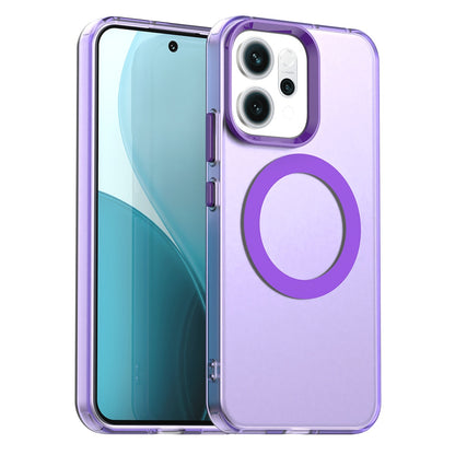 Pouzdro MagSafe pro Oppo Reno14, Techsuit, CandyCase, Fialové